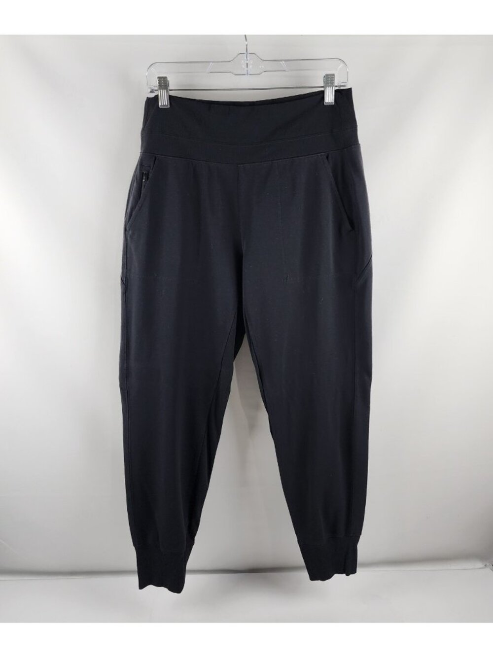 Athleta Pants Womens Medium Black Venice High Rise Joggers (30x27)